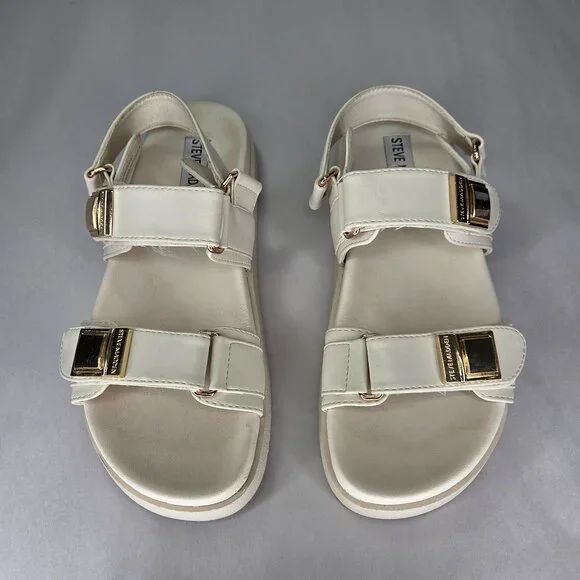 Steve Madden Women's Marnie Slingback Sandal Bone Cream - Picture 3 of 6